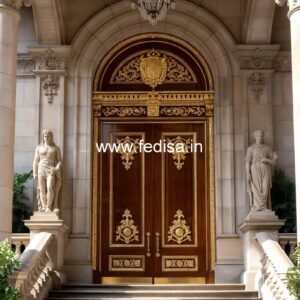 Hardwood Traditional Doors Door Door Design No-12118