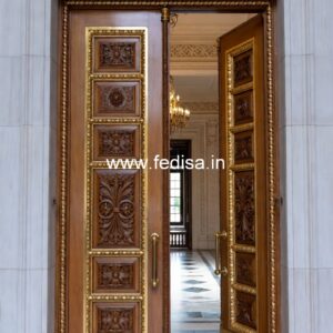 Classic Wooden Main Door Design For Home Teak Wood Main Door Design With Price No-12132