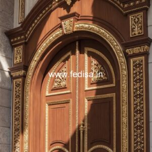 Traditional Carved Wooden Front Door Ideas Dile Door Design No-12133