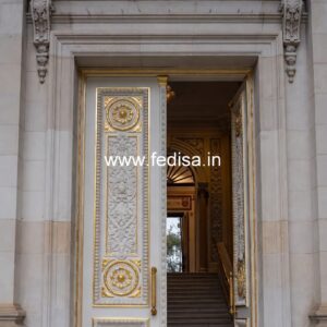 Luxury Classic Entrance Door Designs India Panel Design Door No-12134