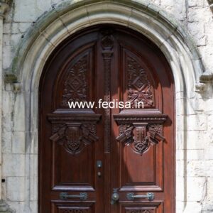 Home Entry Wooden Door Kitchen Glass Door Design 2025 No-12169