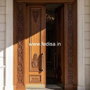Classic Wooden Main Door Design For Home Sliding Screen Door Design No-12173