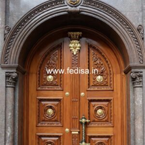 Carved Door Patterns Sagwan Jali Door Design No-12178