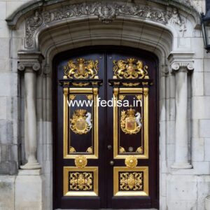 Classic Door Design Almirah Glass Door Design No-12185