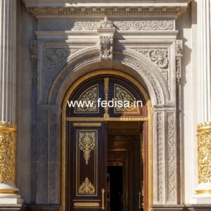 Vintage Wooden Door Single Sliding Door Design No-12187