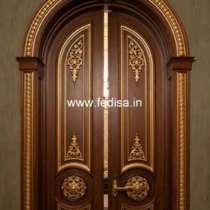 Solid Wood Classic Door Steel Framed Glass Doors No-12236