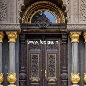 Carved Wooden Doors New Darwaja Design No-12239