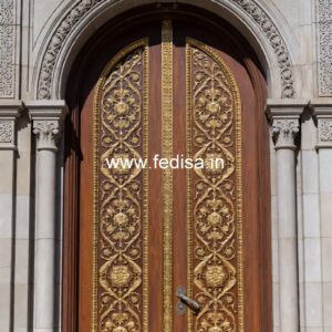 Villa Entrance Door Design Handles No-12252