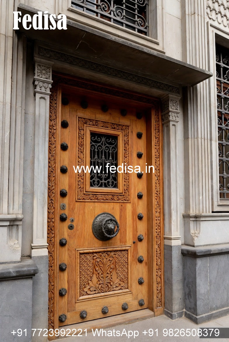 Vintage Wooden Door Sliding Door Design For Main Gate No-12269