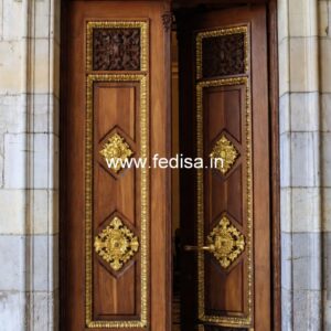 Teak Wood Door Design New Main Door Design 2026 No-12278