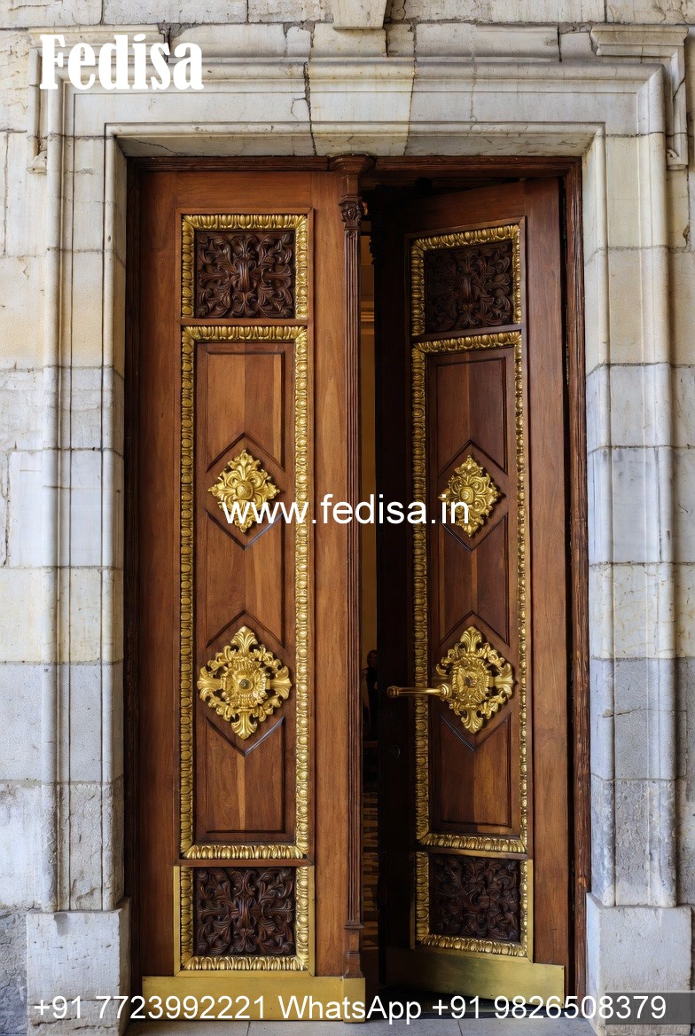 Teak Wood Door Design New Main Door Design 2026 No-12278