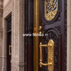 Front Entrance Classic Door Iron Door Design No-12291