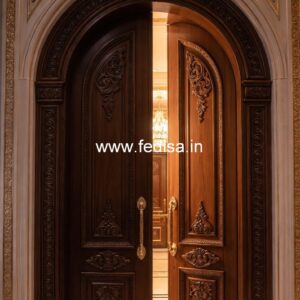 Double Door Classic Style Single Door Design No-12304