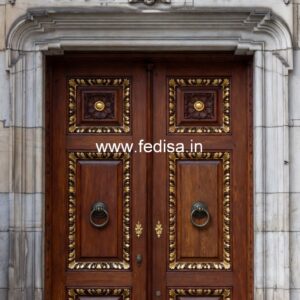 Wooden Carved Door Design Teak Wood Door Design No-12314