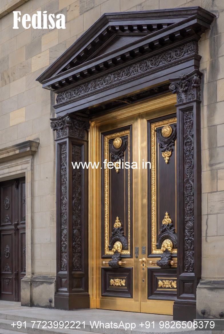 French Classic Doors Double Door Design Catalog No-12329