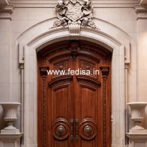 Classic Wooden Main Door Design For Home French Door Design No-12337