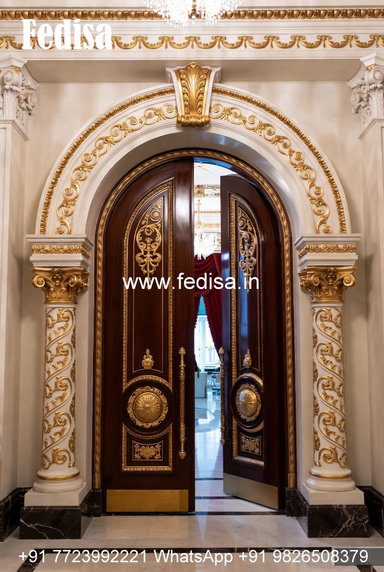 Classic Door Design Veneer Door Design No-12349