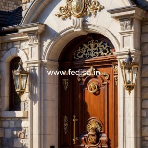 Traditional Door Design Main Door Grill Designs For Flats No-12350