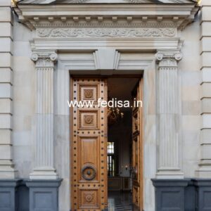 Carved Wooden Doors Jali Gate Design No-12362