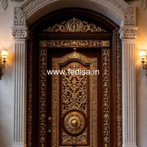 Handcrafted Wooden Door Darwaje Ke Design No-12363
