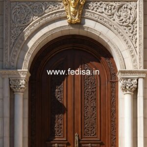 Main Door Classic Design Single Door Iron Gate Design No-12372