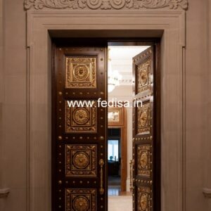 Classic Wooden Main Door Design For Home Door Color Design No-12378
