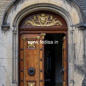 Elegant Double Door Classic Entry Design Bathroom Doors Design Latest No-12382