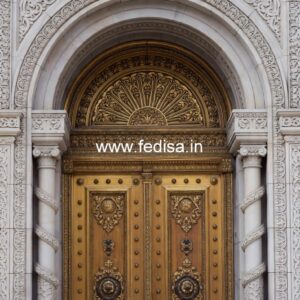 Antique Door Style Main Door Designs For Flats No-12395