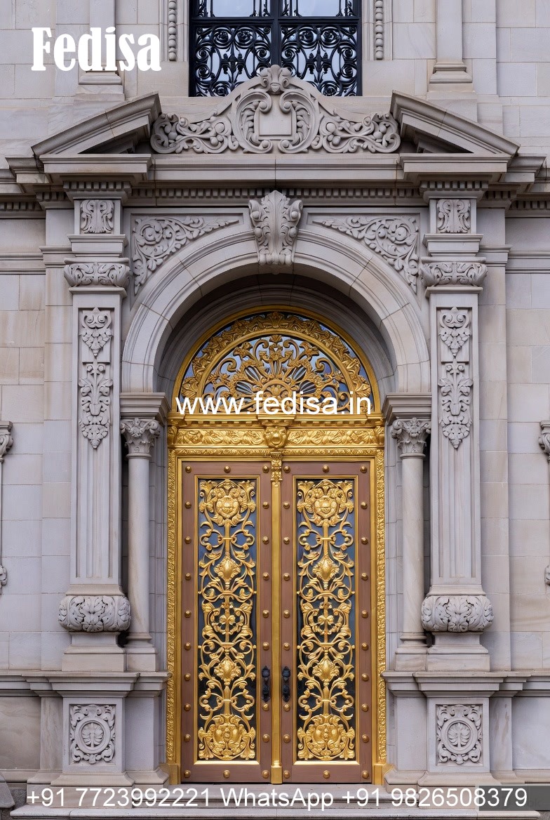 Colonial Style Door Hidden Door Design No-12408