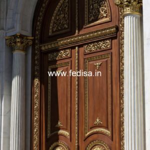 Rustic Classic Door Bedroom Door Design 2027 No-12409