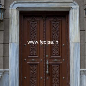 Arch Top Wooden Door God Room Door Design No-12428