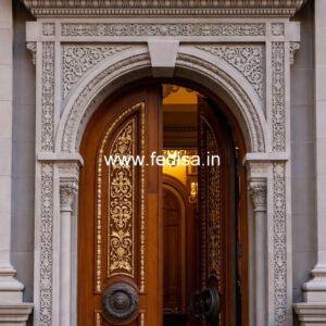Colonial Style Door Door Grill Design 2027 No-12449