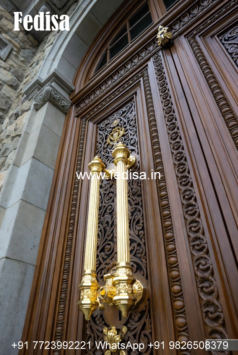 Front Entrance Classic Door Fancy Door Design No-12455