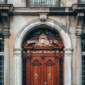 Classic Wooden Main Door Design For Home Pooja Room Door Designs For Indian Homes No-12460