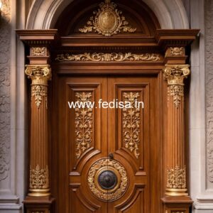 Handcrafted Wooden Door Door Jamb Design No-12486