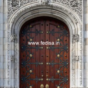 Front Entrance Classic Door Jali Door Design 2026 Price No-12496