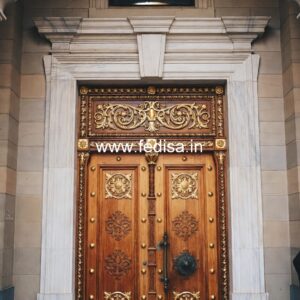 European Classic Door Flush Door Sunmica Design No-12529