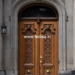 Rustic Classic Door New Double Door Design 2026 No-12532