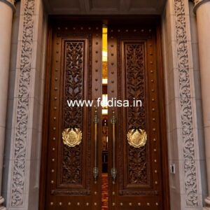 Main Door Classic Design Glass Door For Pooja Room No-12536