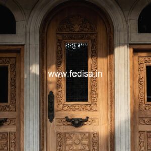 Luxury Classic Entrance Door Designs India Office Glass Door Design No-12544