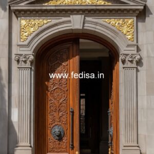 Vintage Wooden Door Designs For Houses Double Jali Door Design No-12545