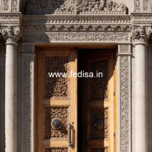 Engraved Wooden Door Door Ka Design No-12552
