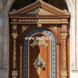 Mahogany Classic Doors Simple Main Door Design No-12566