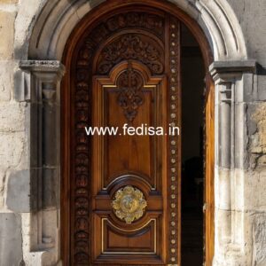 European Classic Door Solid Wood Door Design No-12570