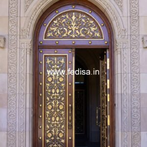 Home Entry Wooden Door Glass Sliding Door Designs For Living Room No-12579