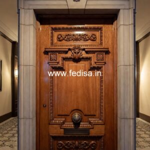 Antique Door Style Aluminum Front Door Designs No-12600