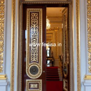 Mahogany Classic Doors Door Polish Design No-12607