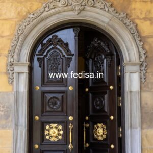 Colonial Style Door Aluminum Sliding Door Design No-12613