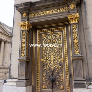 Ornate Door Design Wpc Door Design No-12615