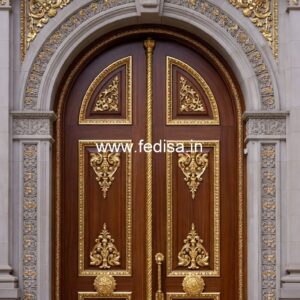 Italian Style Wooden Doors Pooja Doors No-12617
